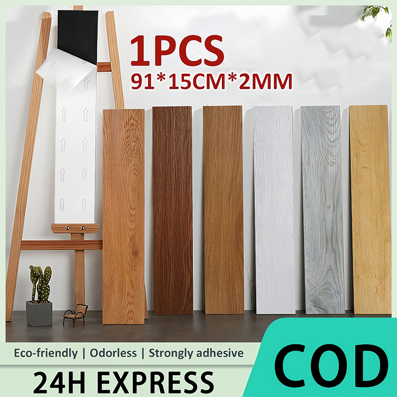 Malay spot good vinyl floor/vinyl flooring Mat Stickers Waterproof Self Adhesive PVC Wooden Vinyl Plank Tiles For Home Flooring Decor marble tile sticker