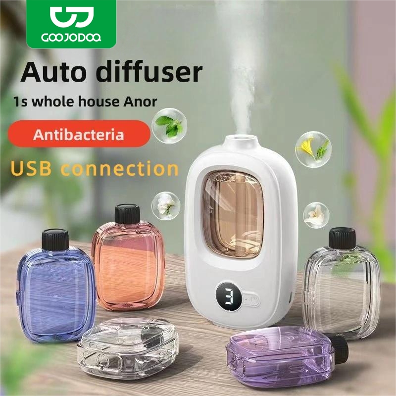 GOOJODOQ Automatic Aromatherapy Spray Diffuser Effective Air Purification 4 Levels Of Adjustment