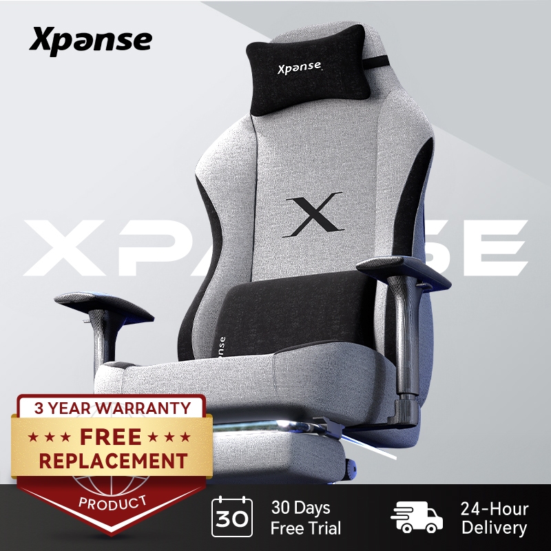 Xpanse Xnova Gaming Chair Adjust Office Chair Ergonomic Chair Kerusi Gaming pejabat Seat -3 Years Official Warranty
