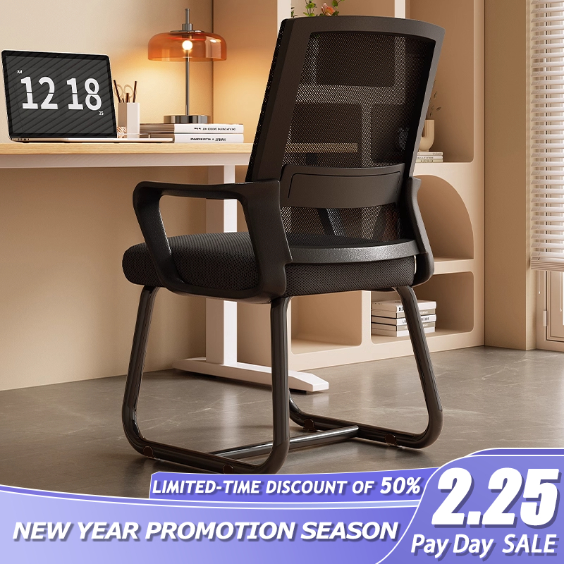 office chair Computer chair home comfortable dormitory study chair desk stool ergonomic Kerusi komputer kerusi pejabat 电脑椅 办公椅