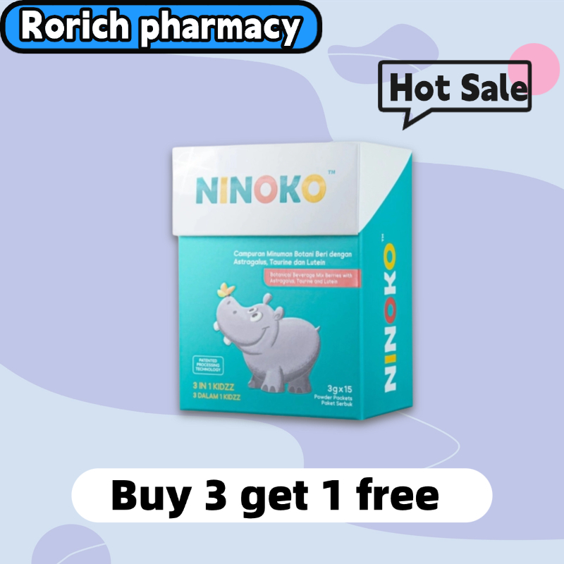 buy 3 get 1 NINOKO 儿童护脑素 Improve memory 提升记忆力 Improve academic performance
