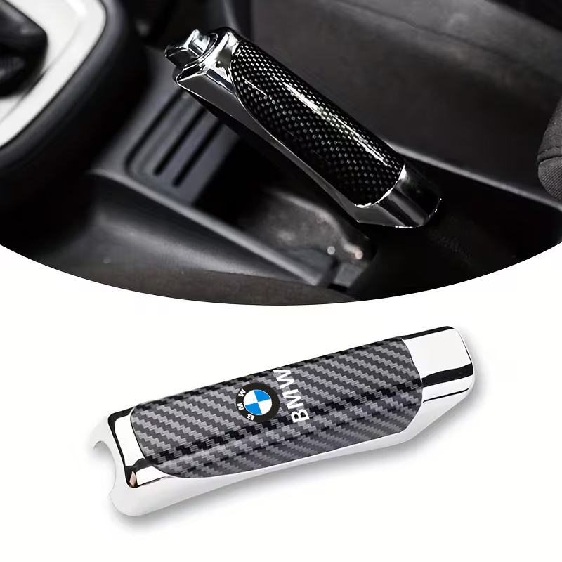 [Ready Stock] Universal BMW Universal Car Hand Brake Cover Protector Carbon Fiber Handbrake Decor Cover Decoration Cover for BMW F10 F46 G20 G30 F20 F48 X1 X2 X3 X4 1 2 3 5 7 Series M2 M3 M4 M5 M6 216 218I 318I 320I 520I