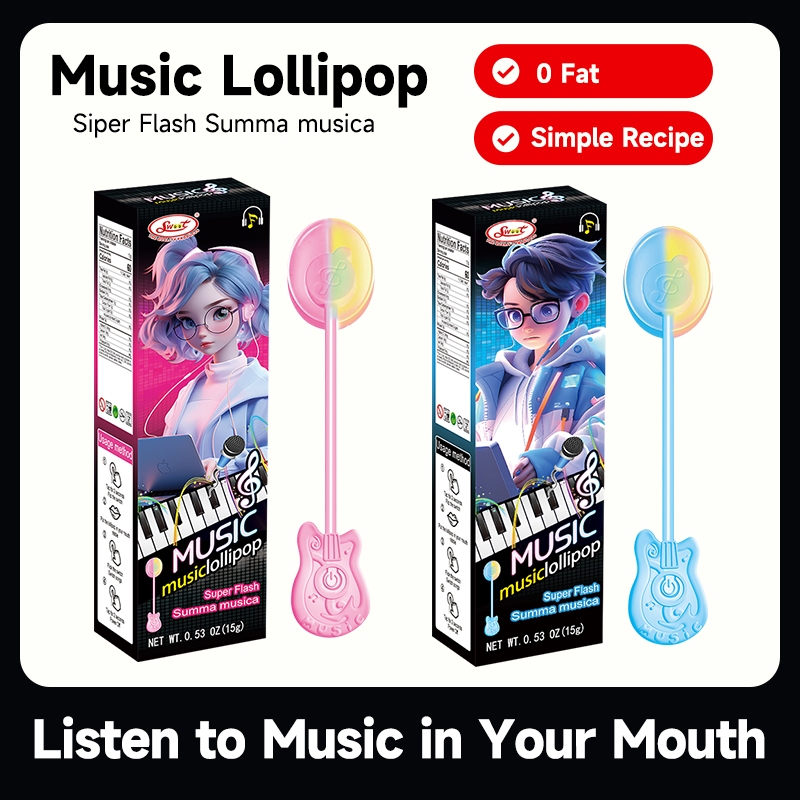 SWOOT Music Lollipop | 音乐棒棒糖 Gula-gula Boleh Menyanyi Unik Untuk Kanak-Kanak | Hadiah Birthday Party Menarik | Lollipop Viral TikTok | Halal