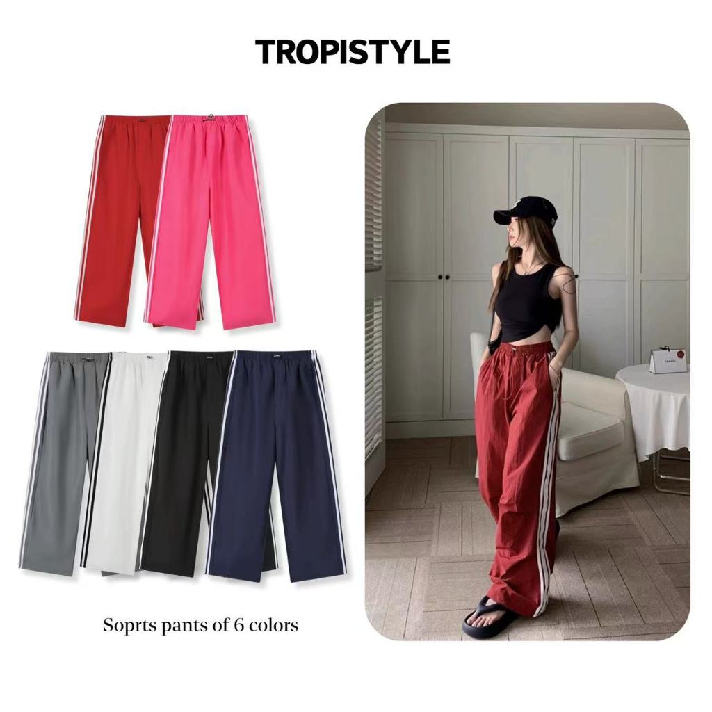 Baggy Sportspants.Street dance pants.P.E . Comfortable look high and skinny trousers fabric umbrella cargo pants elastic waist drawstring clothing,Christmas Sale,Gift.