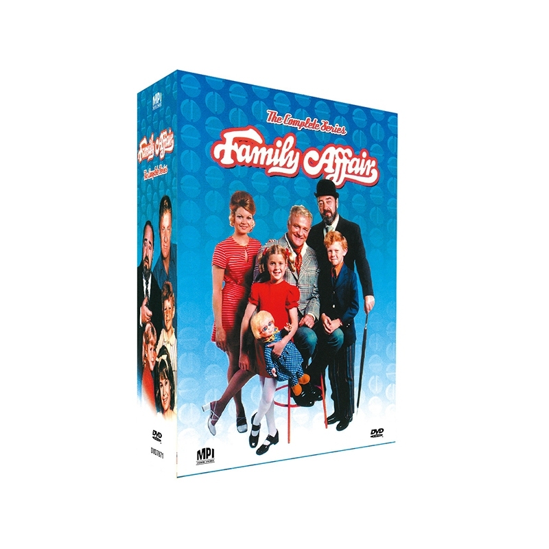 Family Affair DVD The Complete Series HD Original 24DVD Set American Drama English Audio Subtitles Classic Sitcom TV Series Steve Urkel