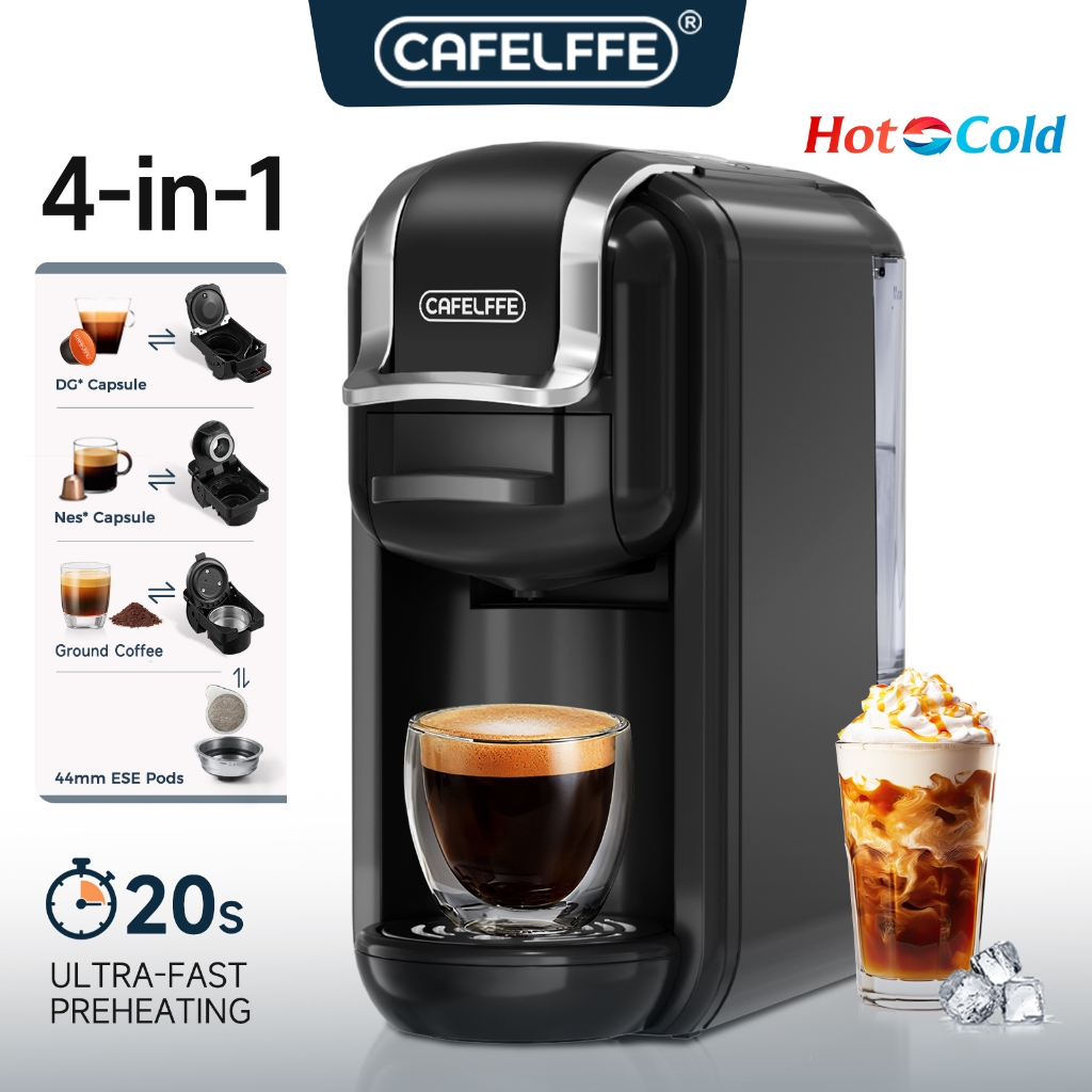 Cafelffe Nespresso Coffee Machine Hot/Cold Coffee Maker For Home Office