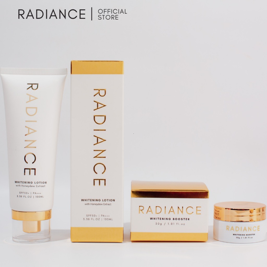 [Local delivery] RADIANCE WHITENING BOOSTER , LOTION & SCRUB