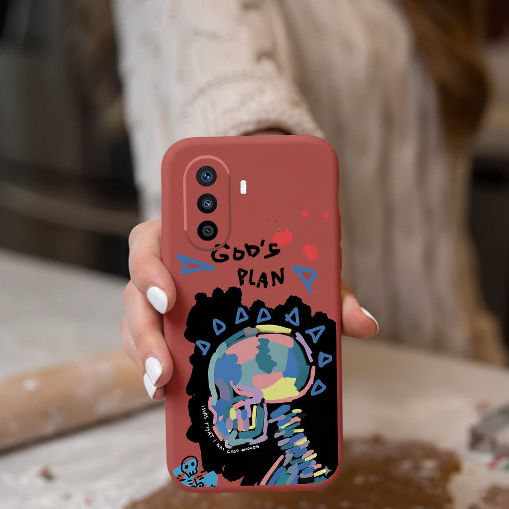 For Huawei Honor X5 Plus X6 X6A X7B X8B X9A 5G X9B 5G Phone Case God's Plan Soft Silicone Shockproof Faith Design Protective Cover Gift