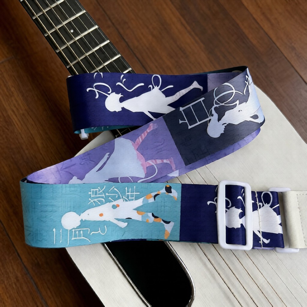 ヨルシカ Yorushika Yorushika Night Deer Electric Acoustic Guitar Strap New Style Bass Universal Strap Merchandise n-buna X0101