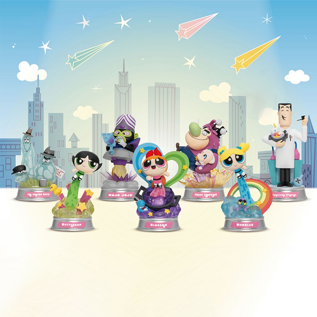 HIPLAY Beast Kingdom The Powerpuff Girls Series Blind Box Figure