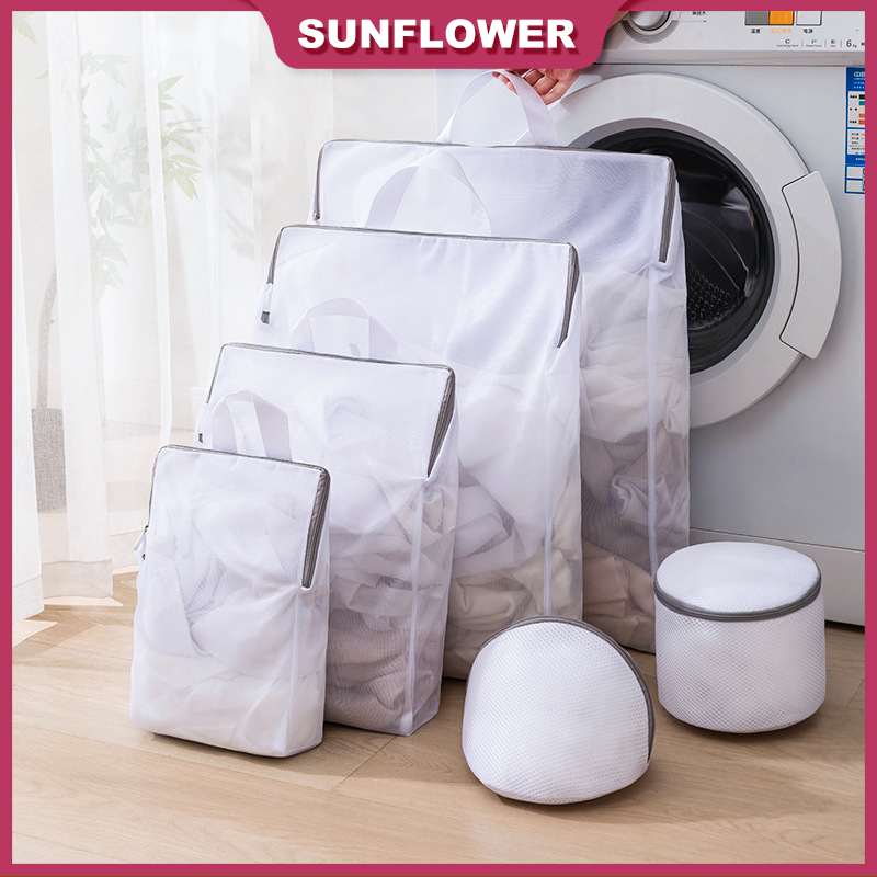 MY stockMesh Laundry Bags for Delicates with Premium Zipper, Extra Large Heavy Duty Lingerie Laundry Bag for Washing Machine to Blouse, Bra, Hosiery, Underwear