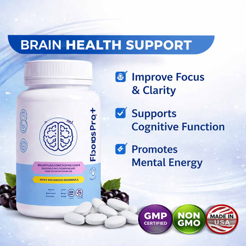 Newly upgraded latest version BeFocusPro 6 Mushroom Brain Supplement 90 Tablets | Boost Focus, Memory, Mental Clarity (Eco & Boxless)