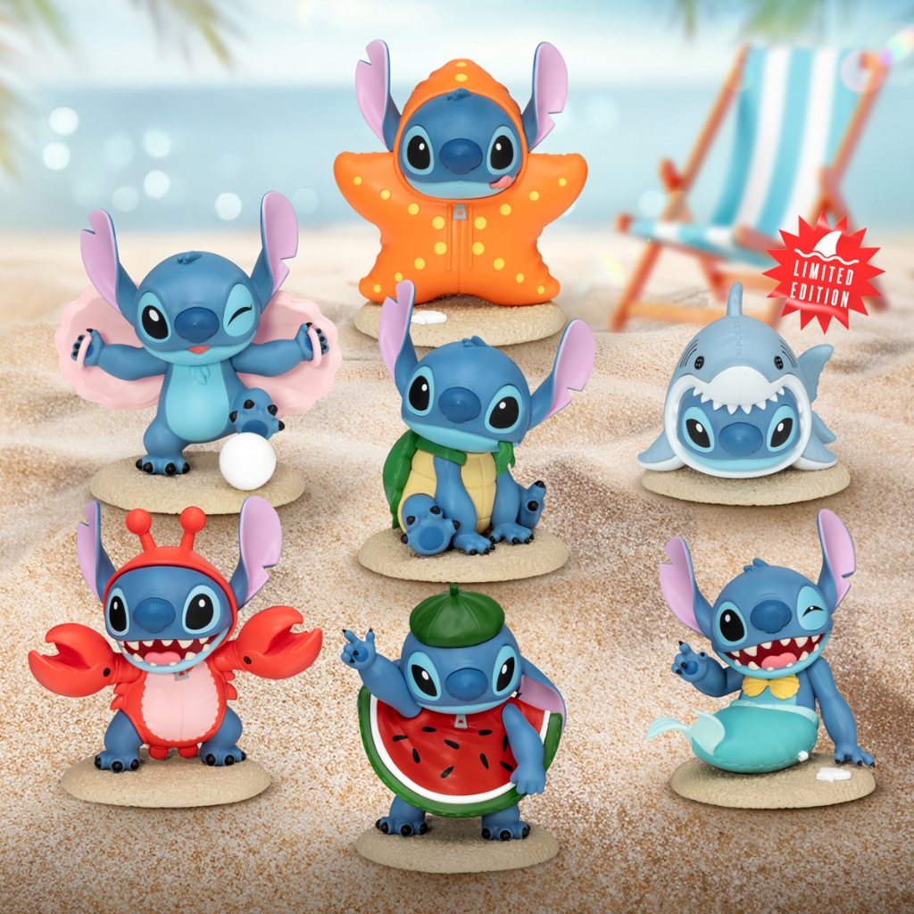 HIPLAY Beast Kingdom Stitch Summer Dress Up Series Blind Box MEA