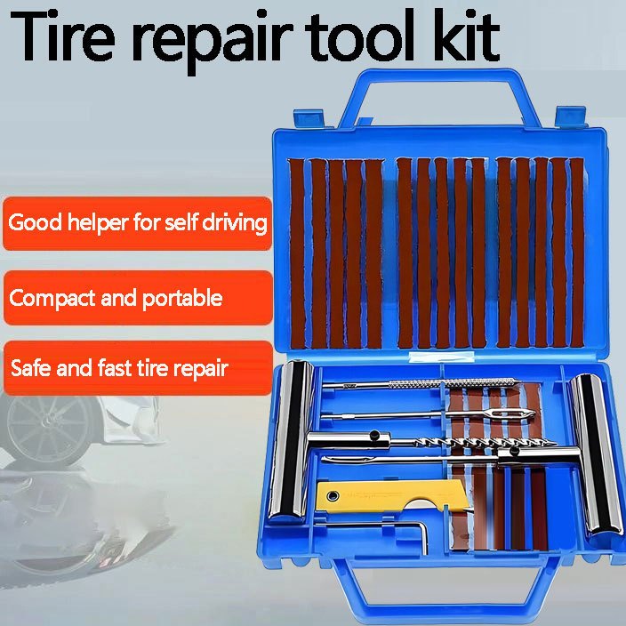Emergency Tyre Repair Tools Automobile Car Tire Motorcycle Tire Puncture Repair Mini Tool Kit