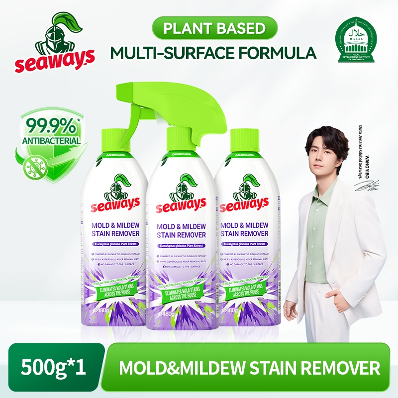 Seaways Mildew Remover 480g Mold stains and Spots through out The House Stain Mold Remover Spray