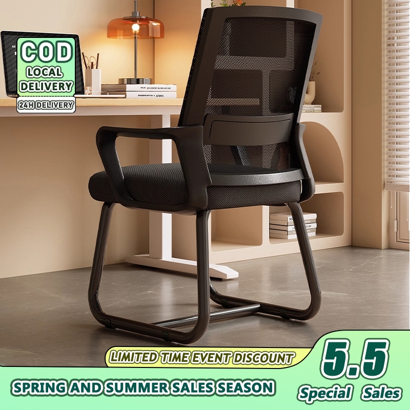office chair Computer chair home comfortable dormitory study chair desk stool ergonomic Kerusi komputer kerusi pejabat 电脑椅 办公椅
