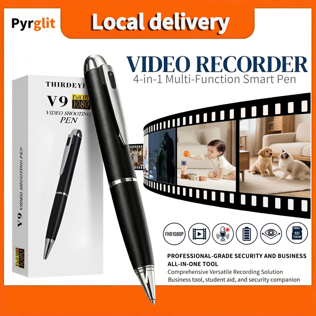 1080P HD Mini Security Pen Camera DVR Video Recorder Ballpoint Pen Business Meeting Class Evidence