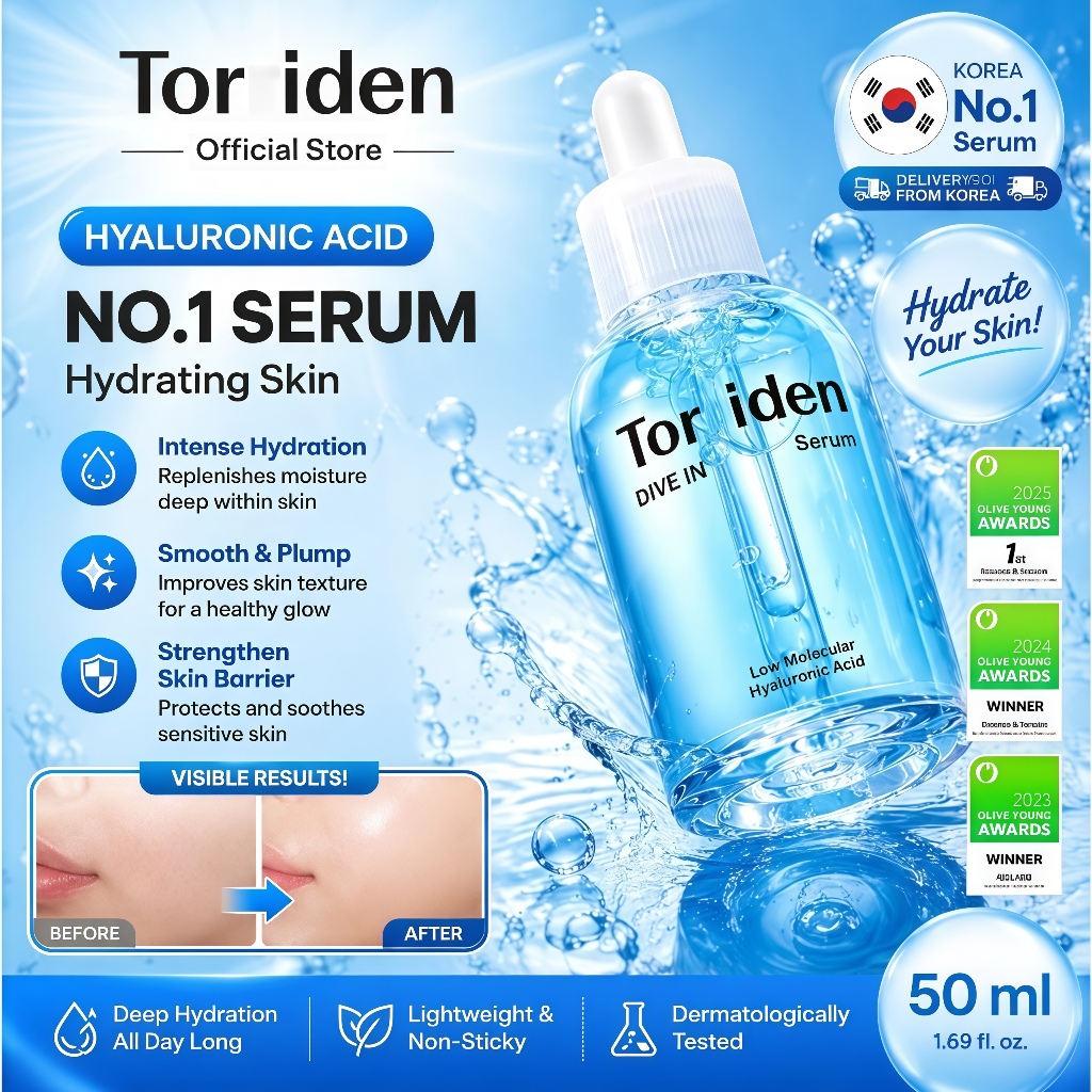 [BIG SALE]DIVE IN Low Molecular Hyaluronic Acid Serum for Moisture Glow, Inner Deep Moisutre, 50ml