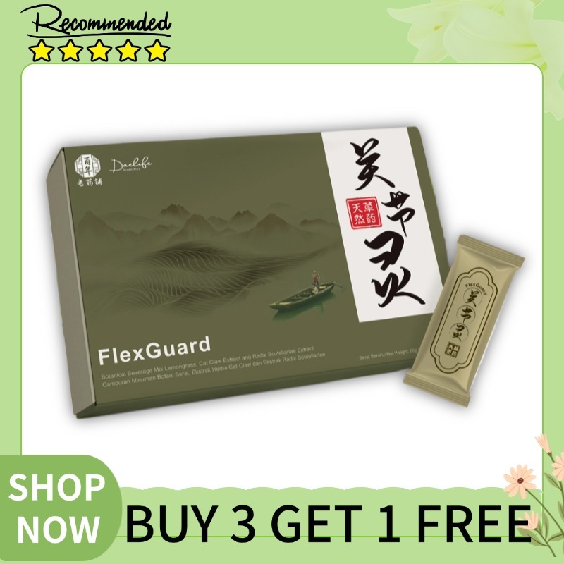 Daelife x FlexGuard Joint Supplement | 30 Sachets | Uncaria tomentosa | Scularia Baicai…