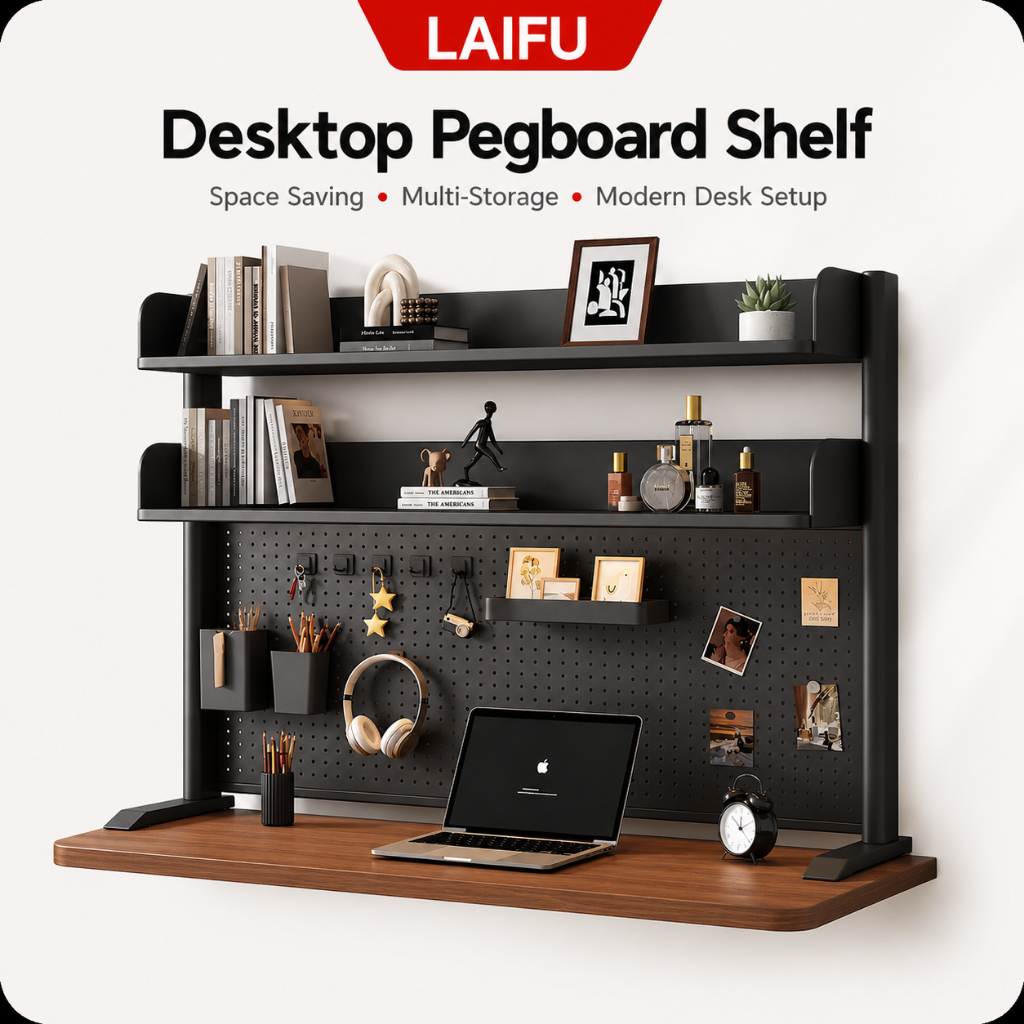 New Desk Cavity Plate Shelf Computer Desk Student Bookshelf Desktop Bookshelf Multi-layer Iron Storage Rack