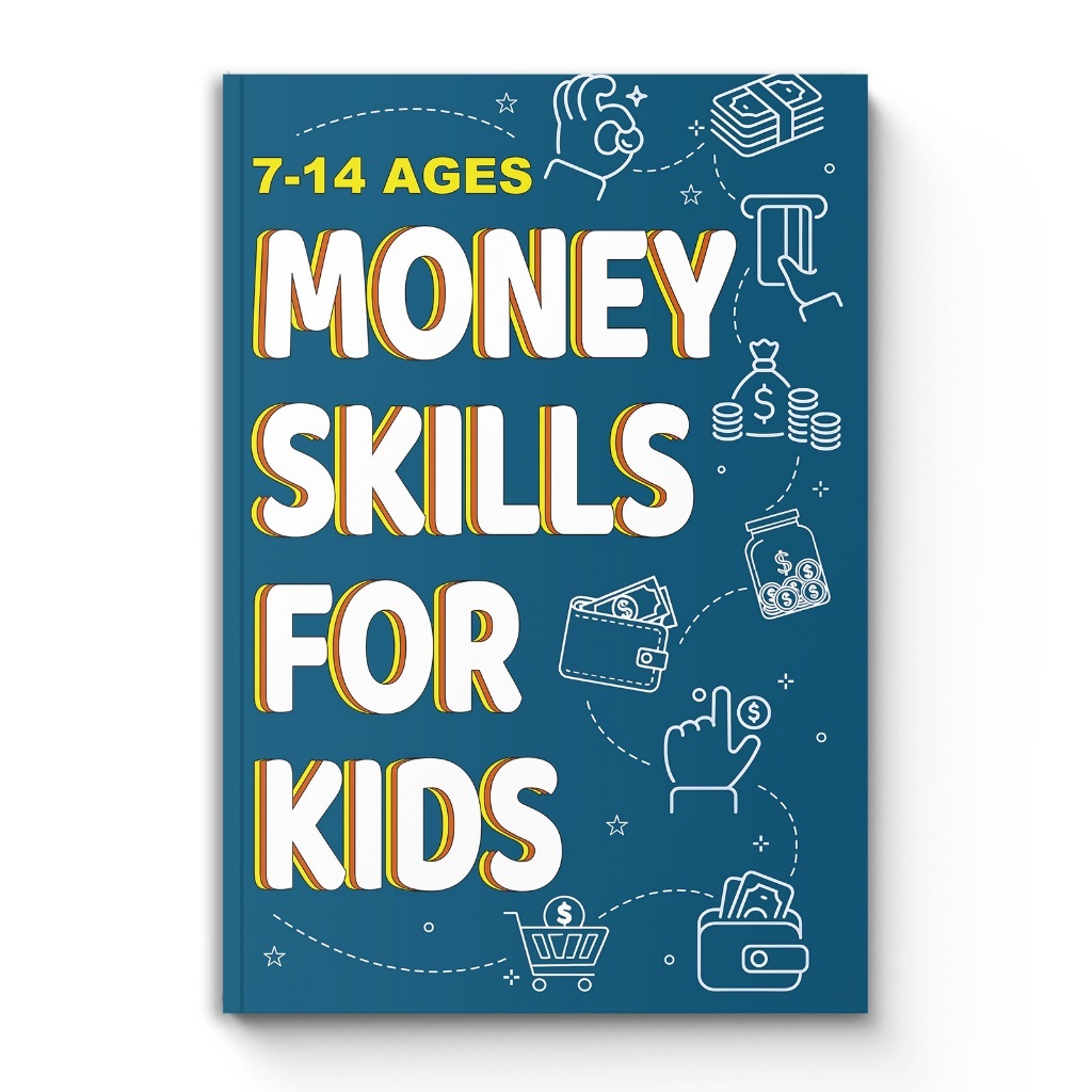 【Authentic】Children English Financial Literacy Book for Ages 7–14, Saving, Spending, Budgeting and Smart Money Habits Reading Guide Children's book