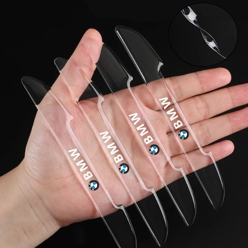 4pcs BMW Logo Car Door Guard Edge Protector Anti-Collision Strip Self-adhesive Stickers Getah Pintu Kereta for BMW F10 F46 G20 G30 F20 F48 X1 X2 X3 X4 1 2 3 5 7 Series M2 M3 M4 M5 M6 216 218I 318I 320I 520I