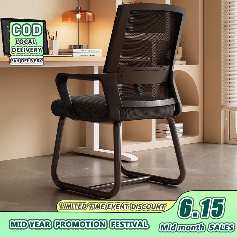 office chair Computer chair home comfortable dormitory study chair desk stool ergonomic Kerusi komputer kerusi pejabat 电脑椅 办公椅