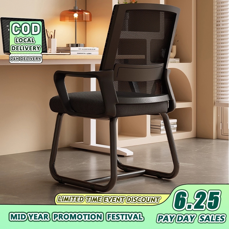 office chair Computer chair home comfortable dormitory study chair desk stool ergonomic Kerusi komputer kerusi pejabat 电脑椅 办公椅