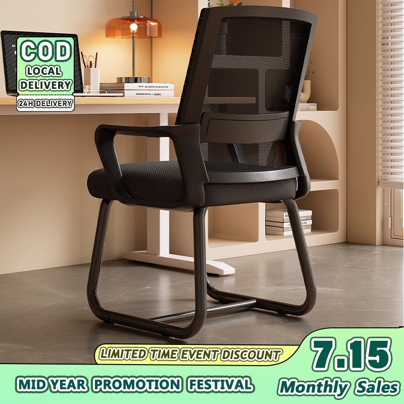 office chair Computer chair home comfortable dormitory study chair desk stool ergonomic Kerusi komputer kerusi pejabat 电脑椅 办公椅