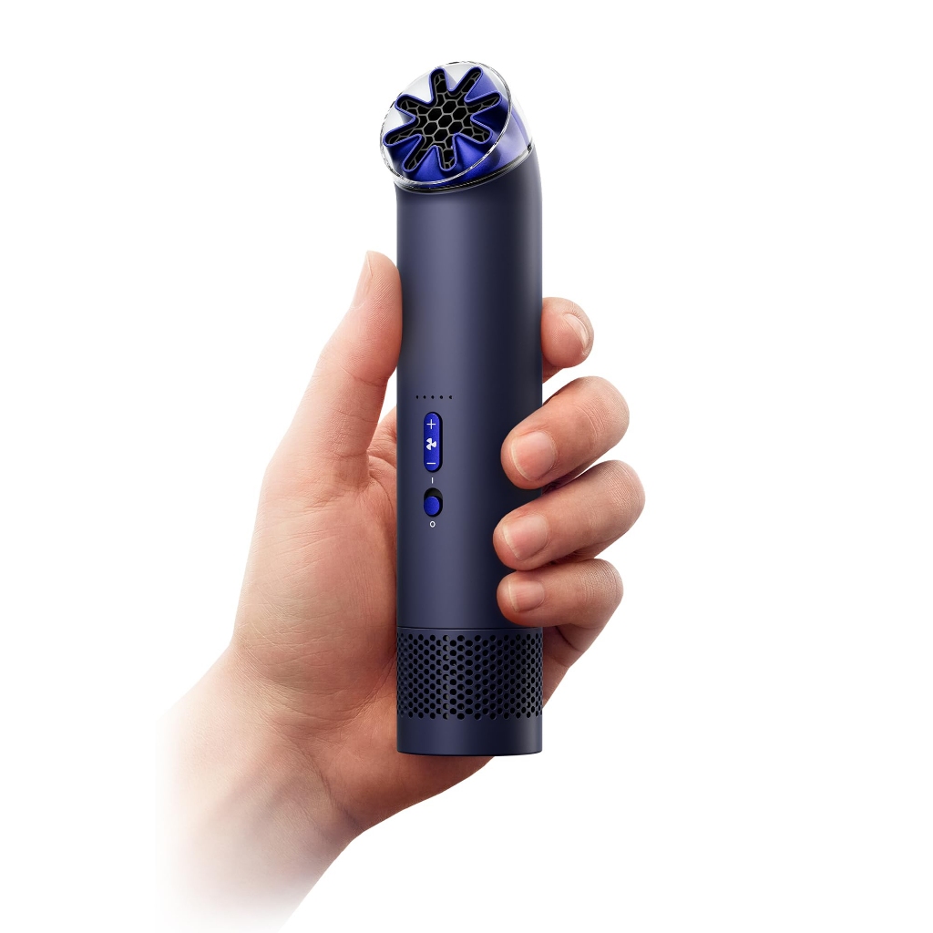 MJSHUN Portable Bladeless Mini Fan USB-C Rechargeable 65000RPM Quiet Powerful Cooling Fan 3-in-1 Handheld Wearable Desk Fan Kipas Mini Kipas Portable Strong Wind