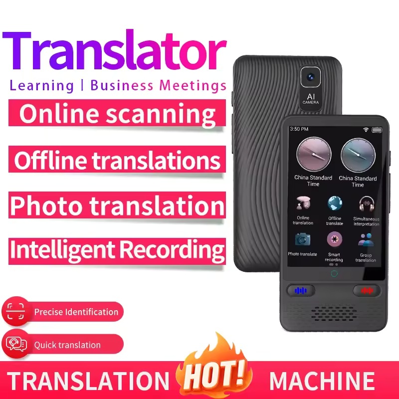 Language Translator Device Support 138 Real-time Language Translation AI Voice Translator with ChatGPT Translator