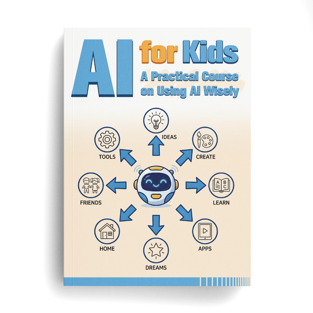 【In-stock, Fast Delivery】AI for Kids, Practical Artificial Intelligence Course, Digital Literacy & Educational English Book  Christmas and Halloween gifts
