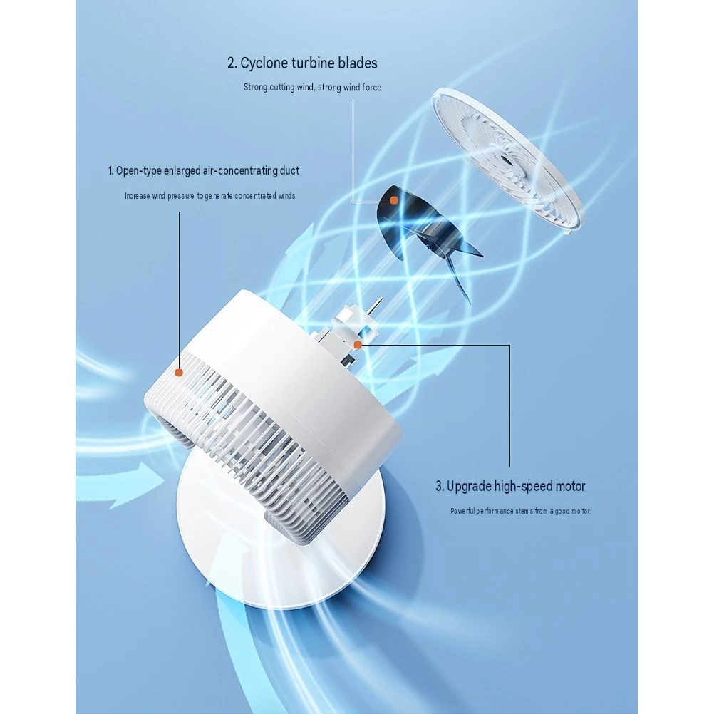 Air Circulator Fan Household Stand Fan Multi Functional Adjustable Standing/Table Fan 空气循环扇 【3 Year Warranty】