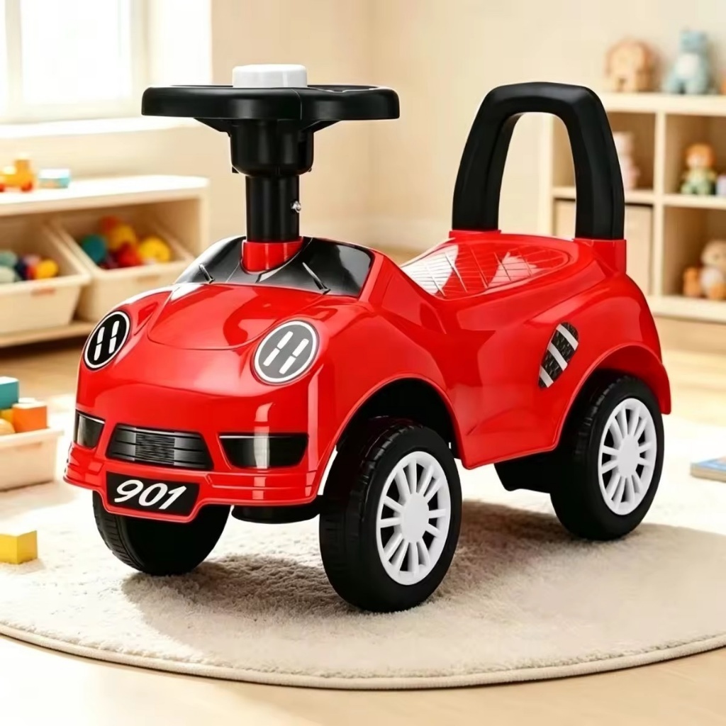 ALLEo Ride On Toy Car With Horn Balance Scooter Push Baby Car Baby Scooter Kereta Sorong Bayi