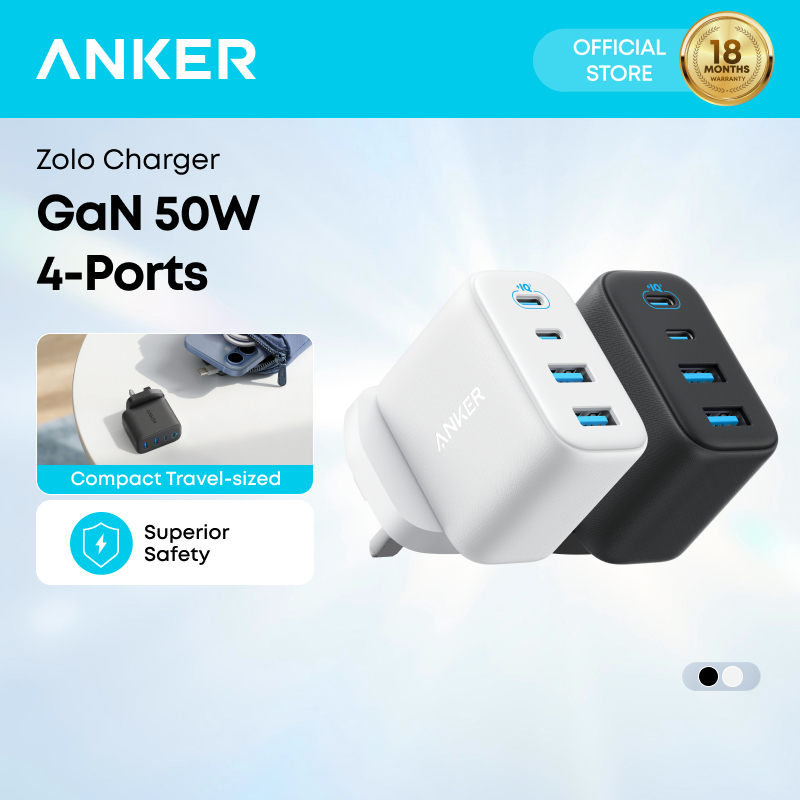 Anker Zolo 4-Port Fast USB-C Wall Charger