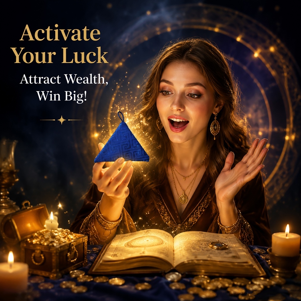 Amulet, Gambling Winning Ritual, Lottery Winning Ritual, Money Ritual, Good Luck/Success Ritual, Quick Wealth Ritual, Prosperity and Finance Ritual Set, Quick Wealth Attraction Rit