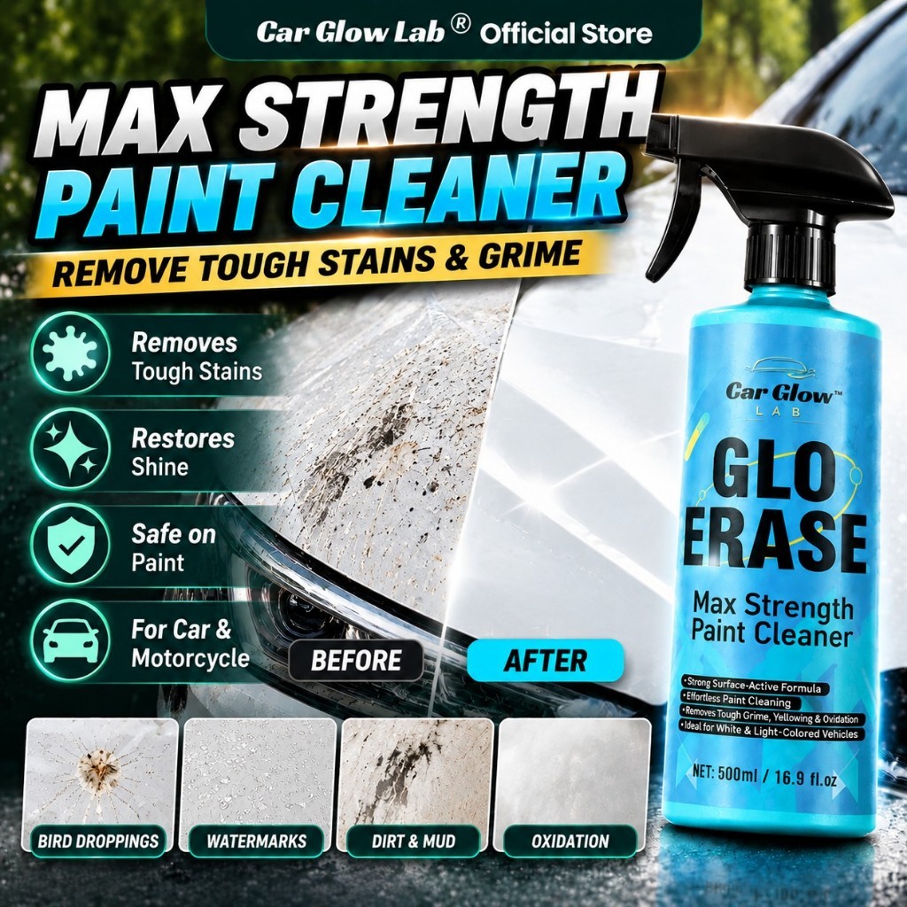 CGL Car Stain Remover 500ml, Water Spot Remover, Car Paint Cleaner Spray, Penghilang Noda Kereta, Paint Safe Cleaner