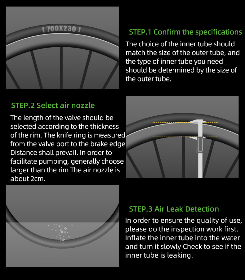 Bikevolution Tube 700x25/32 Presta 48mm - Camere D'aria Bici - Foto 9