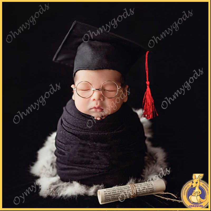 Baby Hat Photography Photo Commemorative Memorial Doctor Cap Funny Cute Costume Props