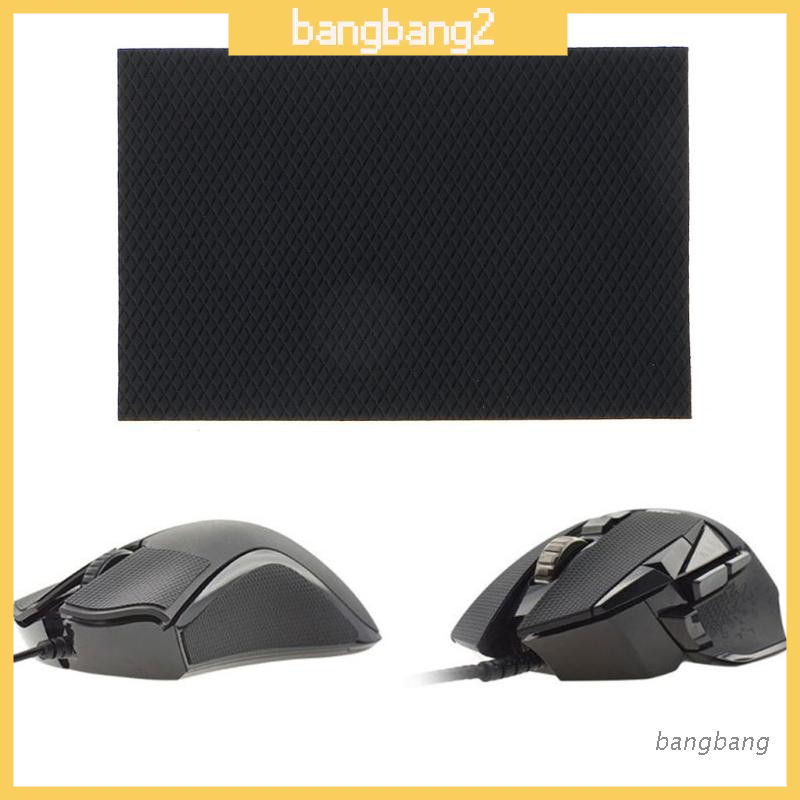 Bang♥ DIY Hademade Mouse Grip Tape for Logitec h Razer Gaming Mouse Gaming Mice Skins Grip Skates Tape Set 3.86x2.68''  Black