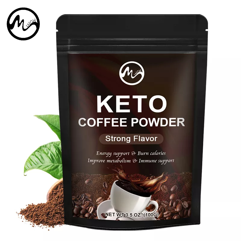 Minch Keto Coffee Slimming Coffee Natural Fat Burning Refreshing Low Calorie Mental Alertness Appetite Suppression