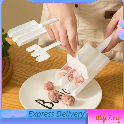 HG Meat Ball Maker Plastic Meatball Maker Convenient Meat Ball Mold Homemade Lean Meatball Tool Home DIY Meatball Fish Ball Set