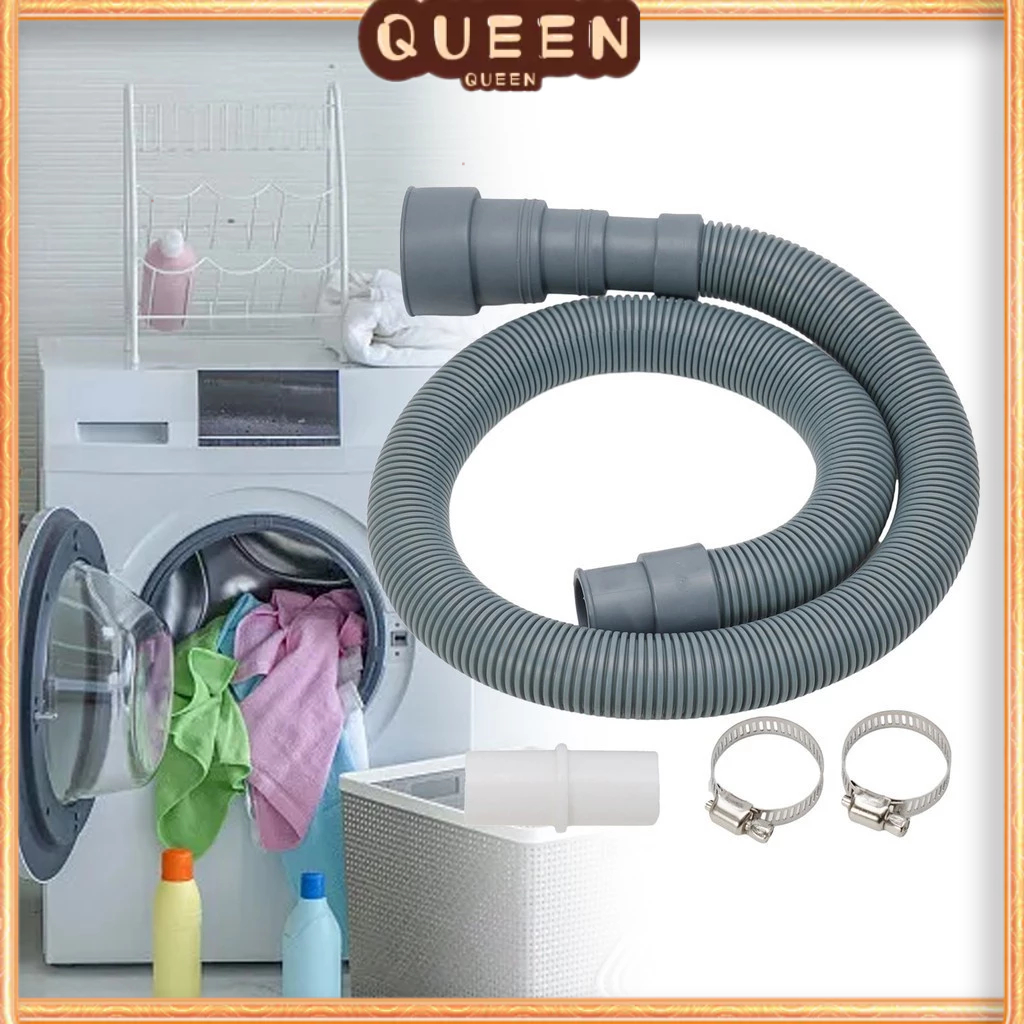 ⭐QUMM⭐ Universal Washing Machine Dishwasher Drain Waste Hose Extension Pipe Kit