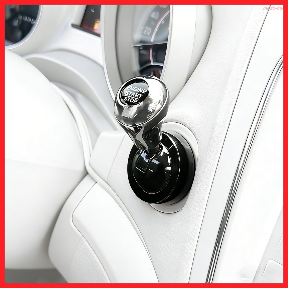 ❤️Multi-fit All Metal Car Push Start Button Cover Lever in 4 Colors for Various[my]