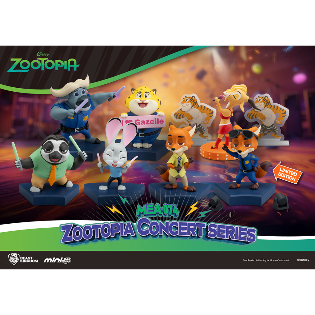 HIPLAY Beast Kingdom Disney Zootopia Concert Series Blind Box | eBay
