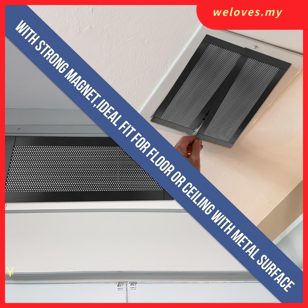 【WELV】Magnetic Vent Covers for Strong Air Flow for Home Floor Wall Ceiling Vents Air