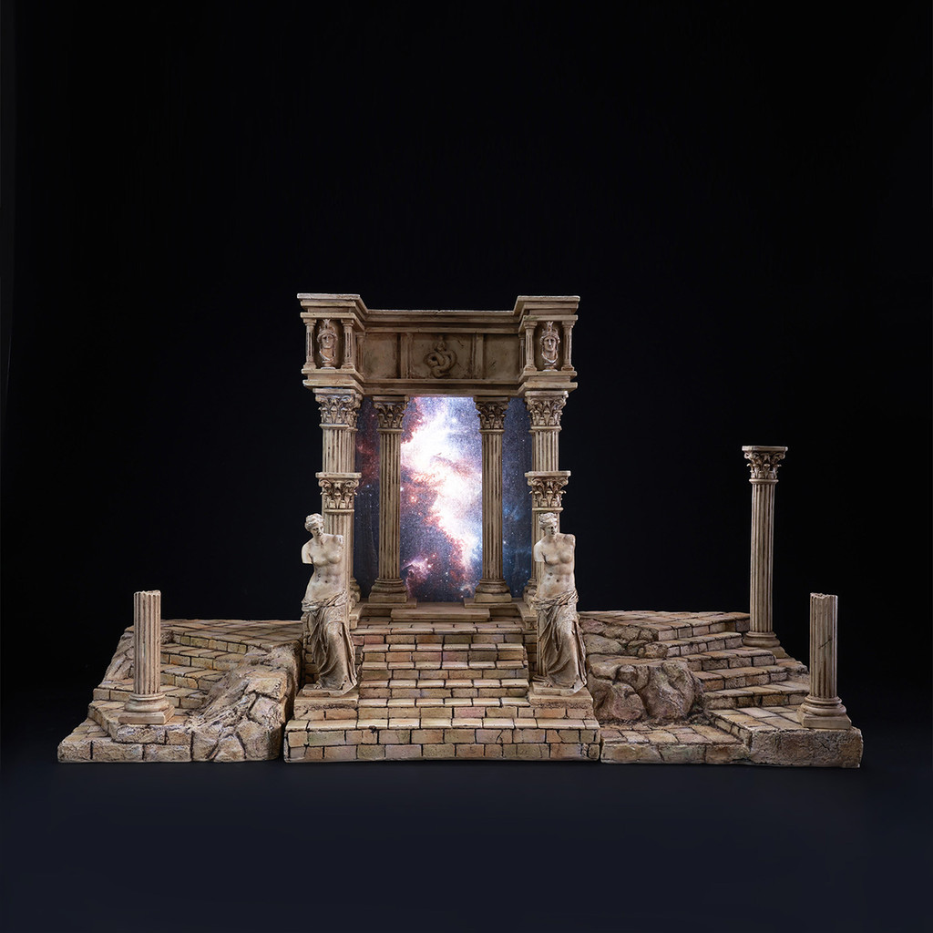 HIPLAY MMMTOYS Ancient Ruins Diorama Scene Base Fit 1/12 Scale 6