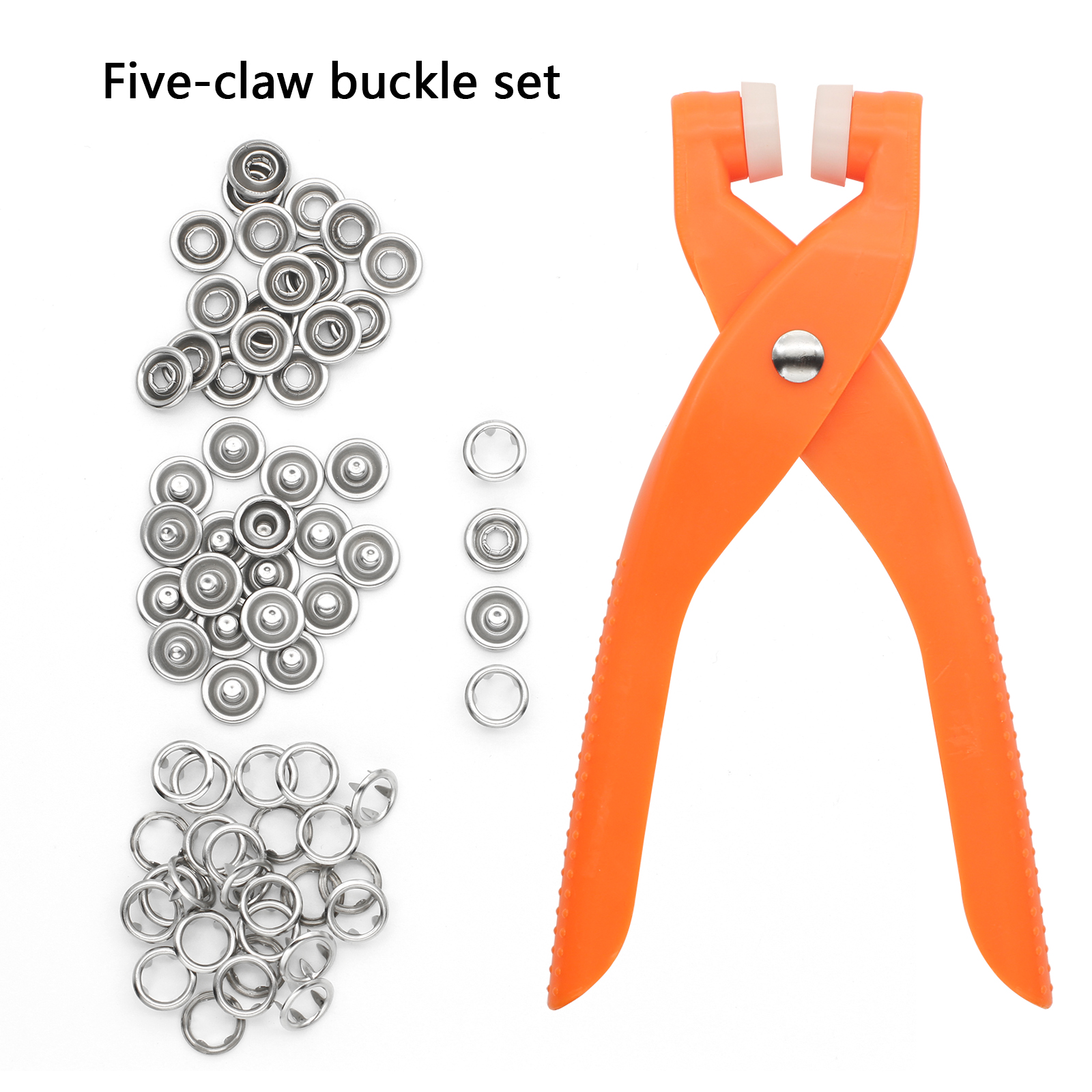 Five-claw Buckle Installation Set Buckle Seam-Free Buckle Hand Press Pliers Buckle Tool Child-Female Buckle New Multi-Fun