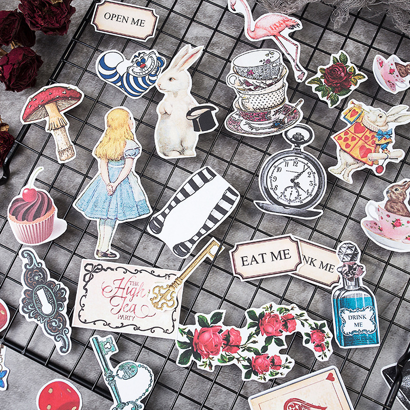  29 sheets Retro Adventure Stickers DIY Computer Washi Scrapbooking Sticker Student Stationery Arts Crafts  29 keping Pelekat Pengembaraan Retro DIY Komputer Washi Pelekat Buku Rekaan Seni Kraf Pelajar