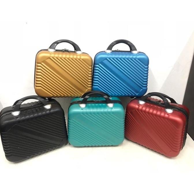 Mini Suitcase/Korean Luxury Trendy Tote Suitcase Polo Make Up Tote Cute Cute Little Suitcase 14 inch